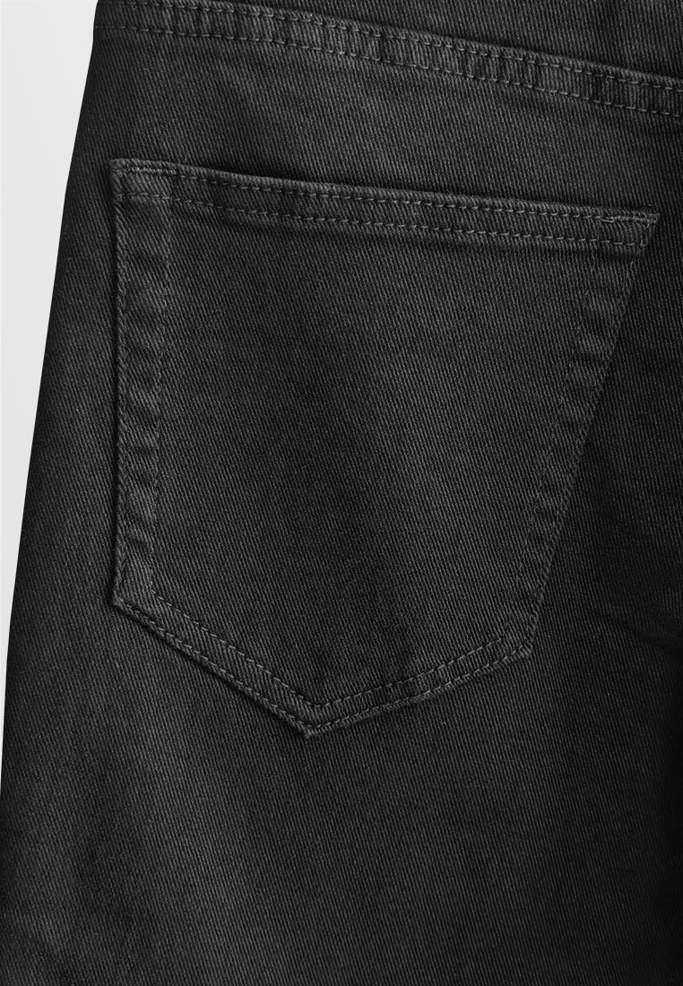 Men Short Jeans - Black - 610329