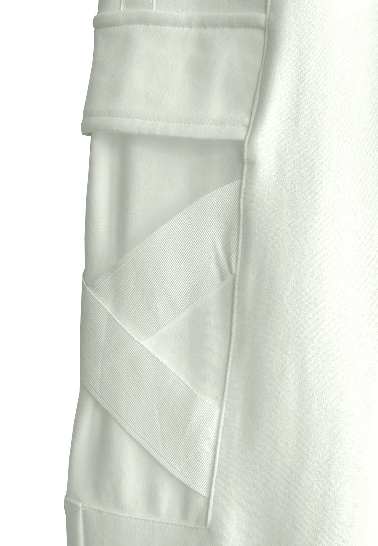 Men Long Jogger - White - 510243