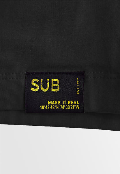 Men Short-Sleeve Graphic Tee - Black - 510355