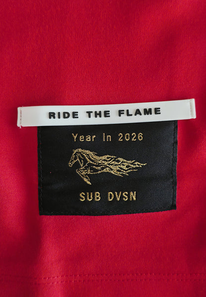 Men Oversized T-Shirt Short Sleeve - Red - 510362