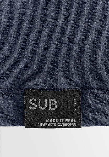 Men Short-Sleeve Graphic Tee - Navy - 510155