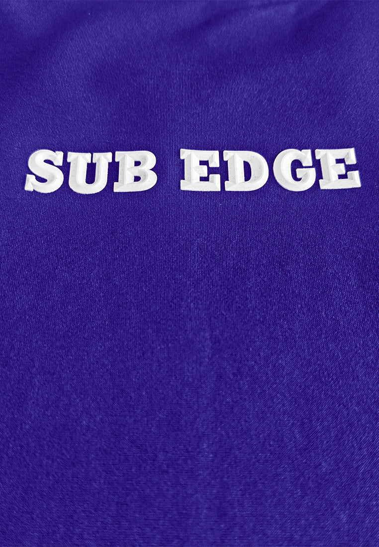 Men Oversized T-Shirt Short Sleeve - Blue - 610357