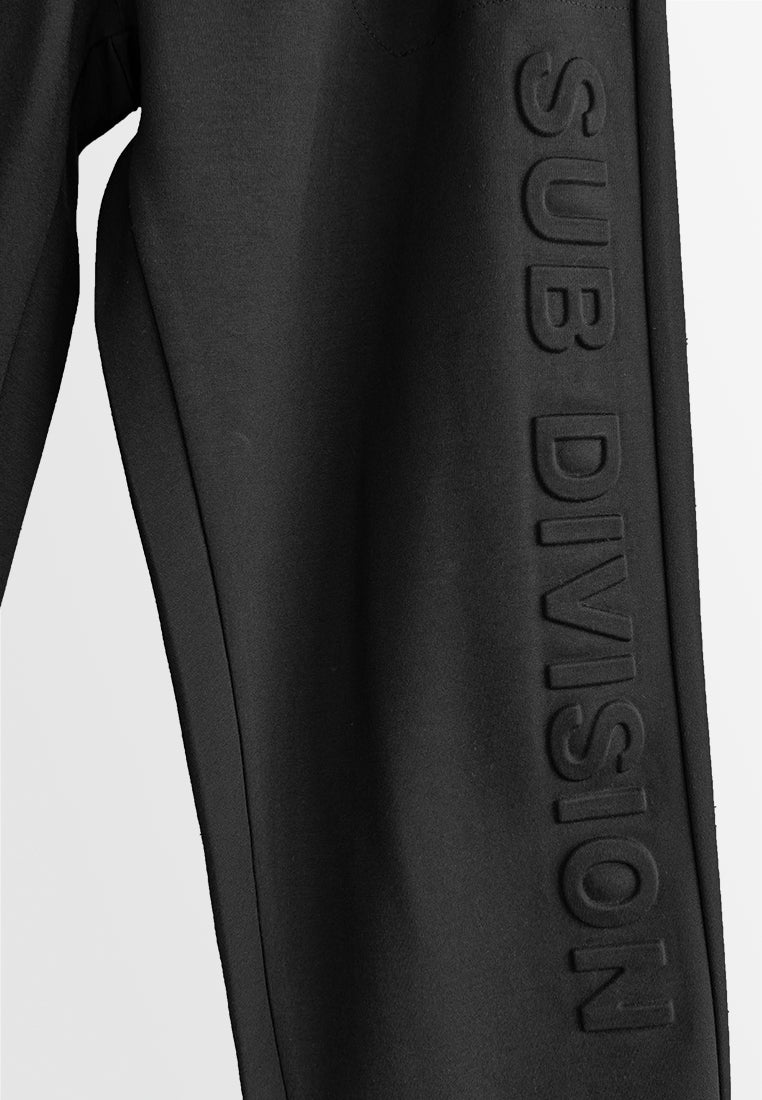 Men Long Jogger - Black - 510078