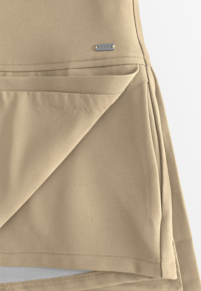 Women Short Skirt - Khaki - 610441