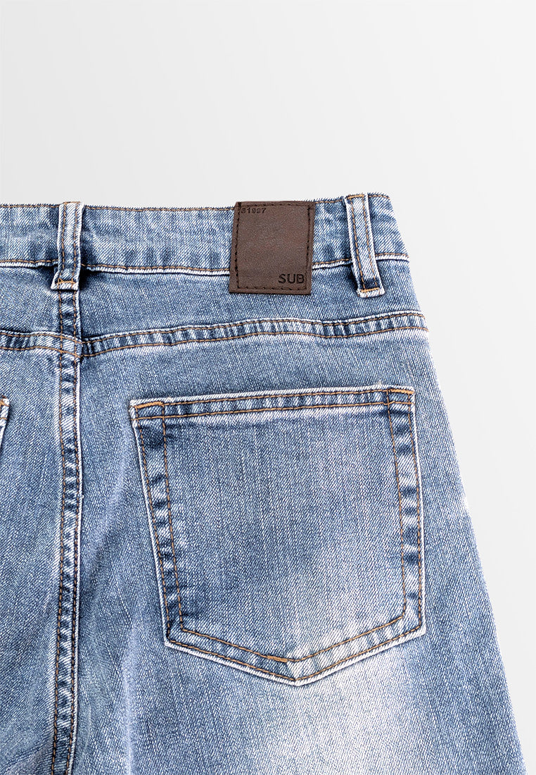 Women Skinny Fit Long Jeans - Blue - 610244