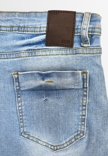 Women Short Jeans - Light Blue - 410263