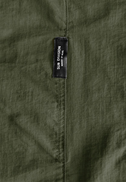 Women Long-Sleeve Midi Dress - Army Green - 510046