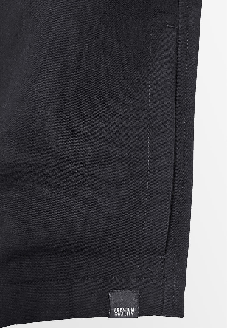 Men Long-Sleeve Jacket - Black - 410094