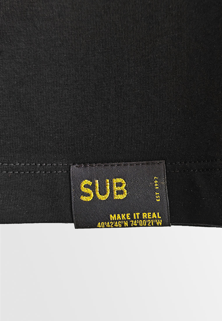 Men Short-Sleeve Graphic Tee - Black - 510357