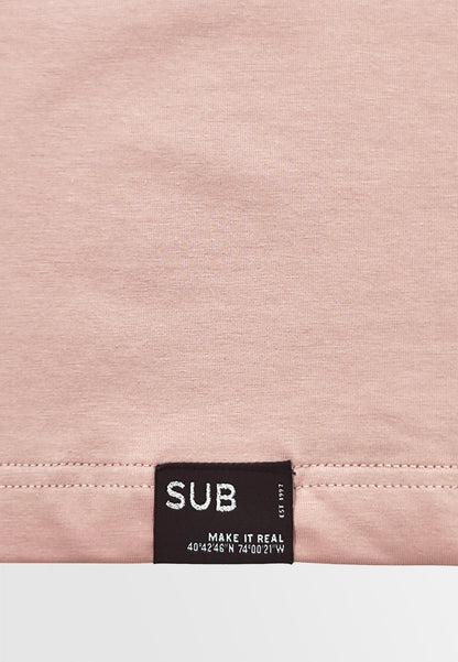 Men Short-Sleeve Graphic Tee - Pink - 510063