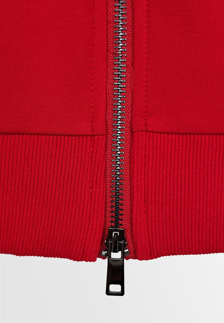 Women Long-Sleeve Sweatshirt - Red - 410004