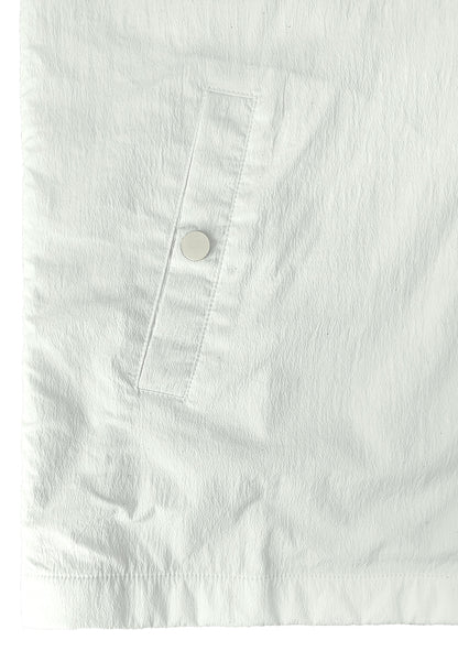 Men Oversized T-Shirt Short Sleeve - White - 410241