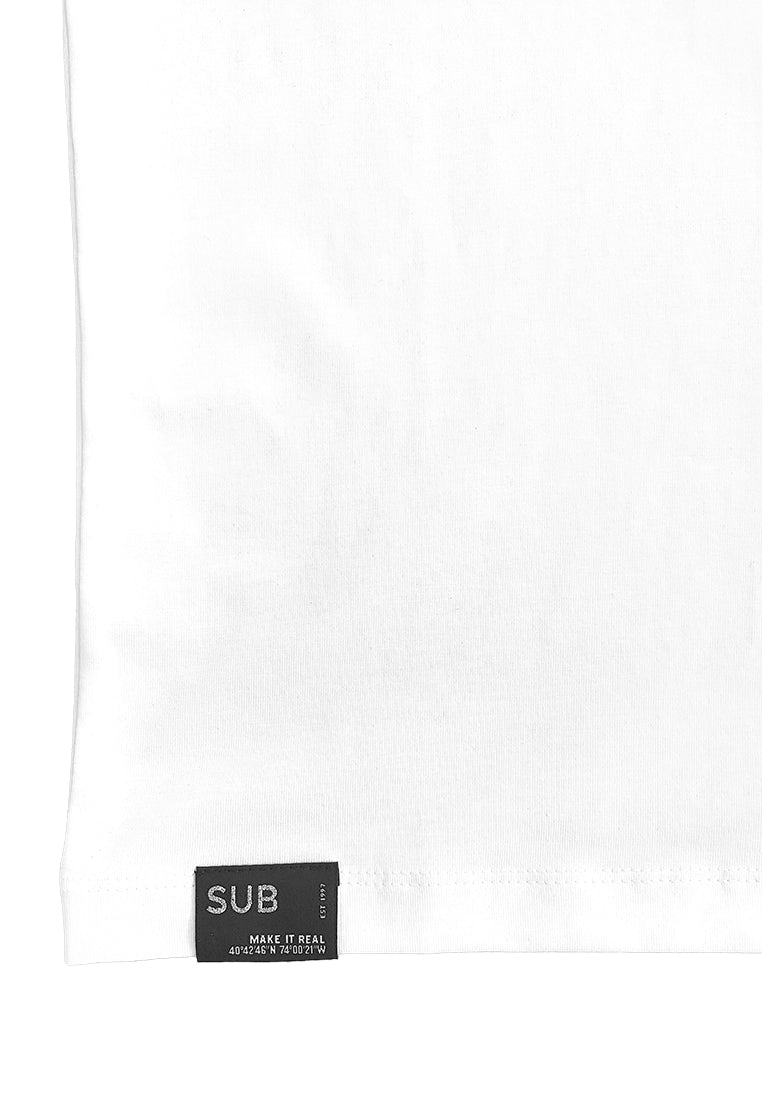 Men Short-Sleeve Graphic Tee - White - 610253