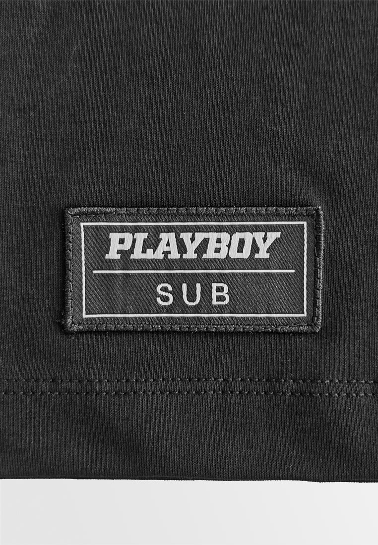 Playboy x SUB Men Short-Sleeve Graphic Tee - Black - 610292