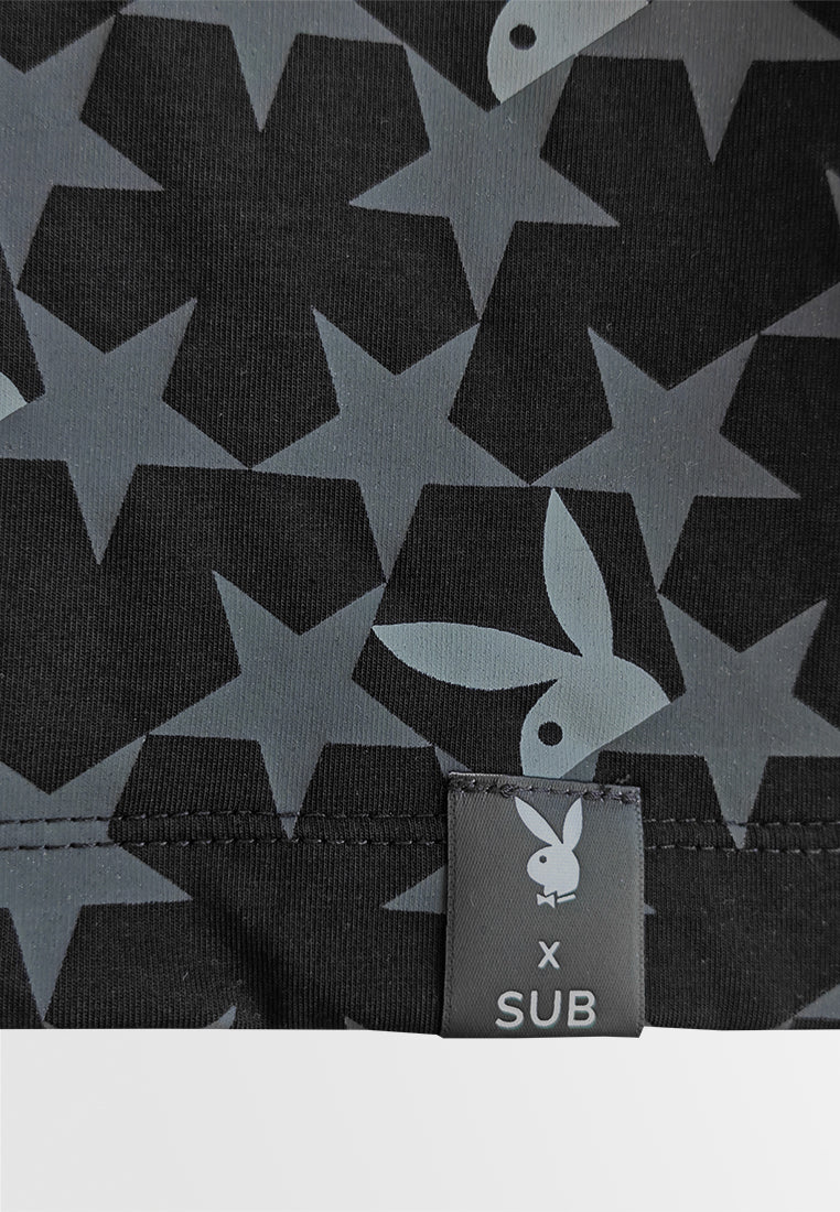 Playboy x SUB Men Short-Sleeve Graphic Tee - Black - 610291