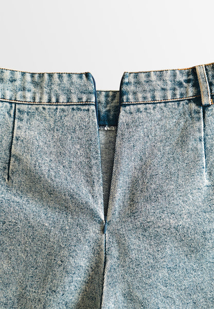 Women Skort Jeans - Blue - 610439