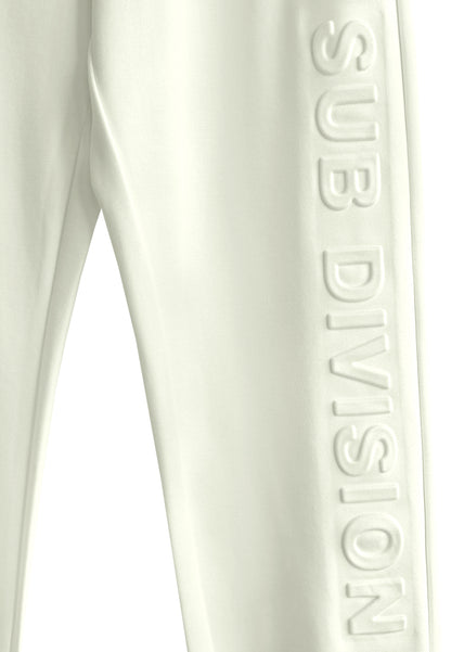 Men Long Jogger - White - 510079