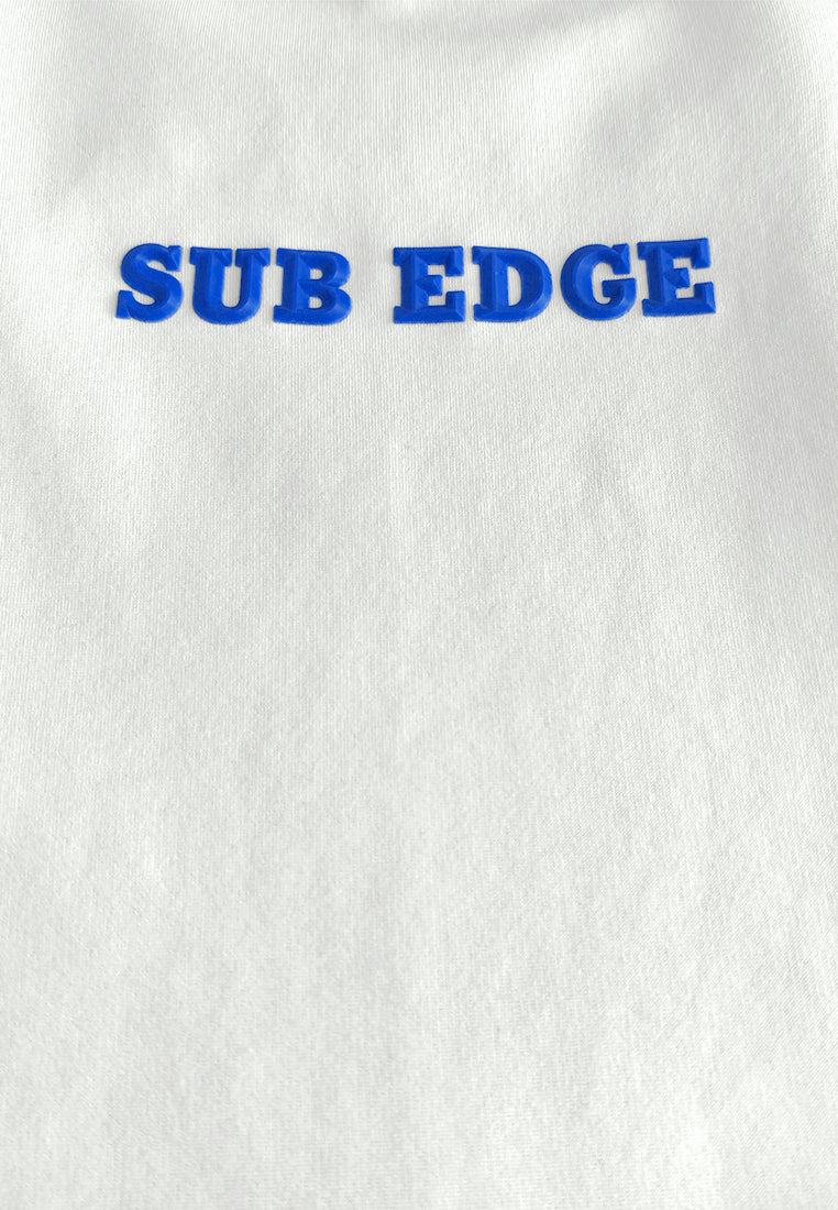 Men Oversized T-Shirt Short Sleeve - White - 610404