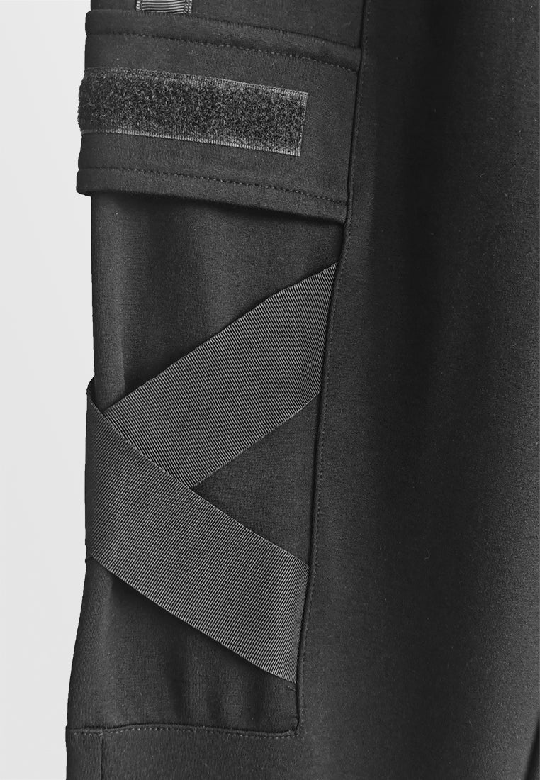 Men Long Jogger - Black - 510244