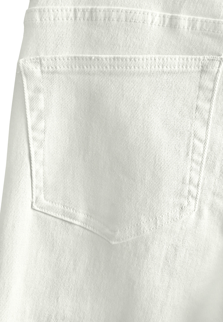 Men Slim Fit Long Jeans - White - 610294