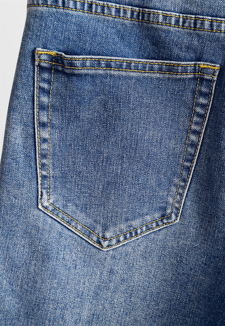 Men Short Jeans - Blue - 610238
