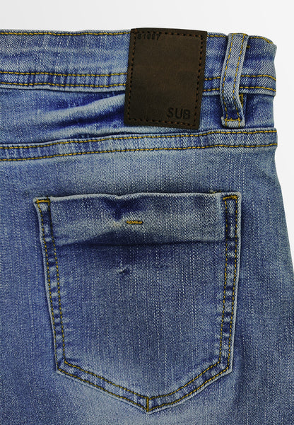 Women Short Jeans - Dark Blue - 610229
