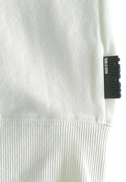 Women Short-Sleeve Sweatshirt -White - 510266