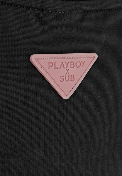 Playboy x SUB Women Sleeveless Fashion Tee - Black - 610359