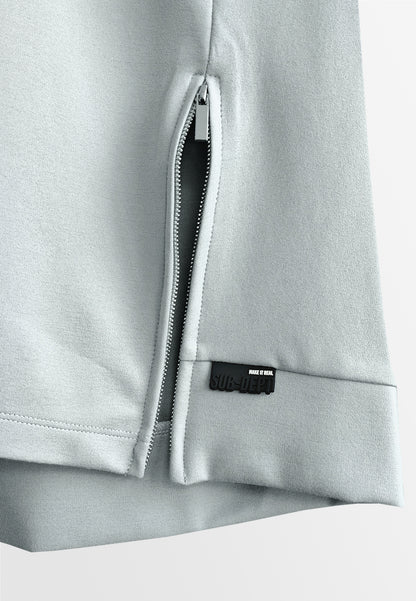 Women T-Shirt Midi Dress - Grey - 510273