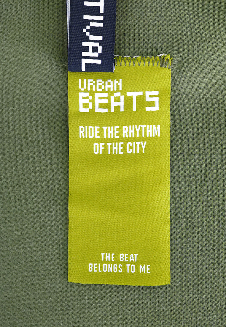 Men Oversized T-Shirt Short Sleeve - Army Green - 510246