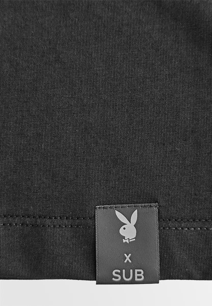 Playboy x SUB Men Short-Sleeve Graphic Tee - Black - 610292