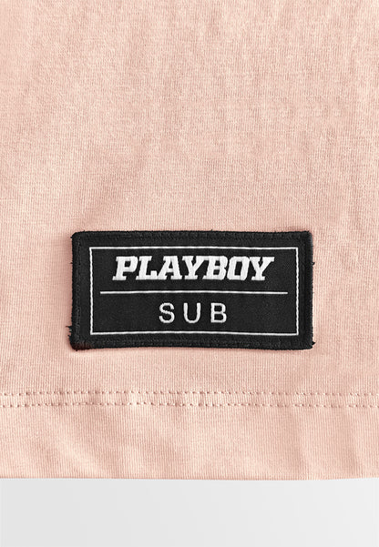 Playboy x SUB Men Short-Sleeve Graphic Tee - Pink - 610293