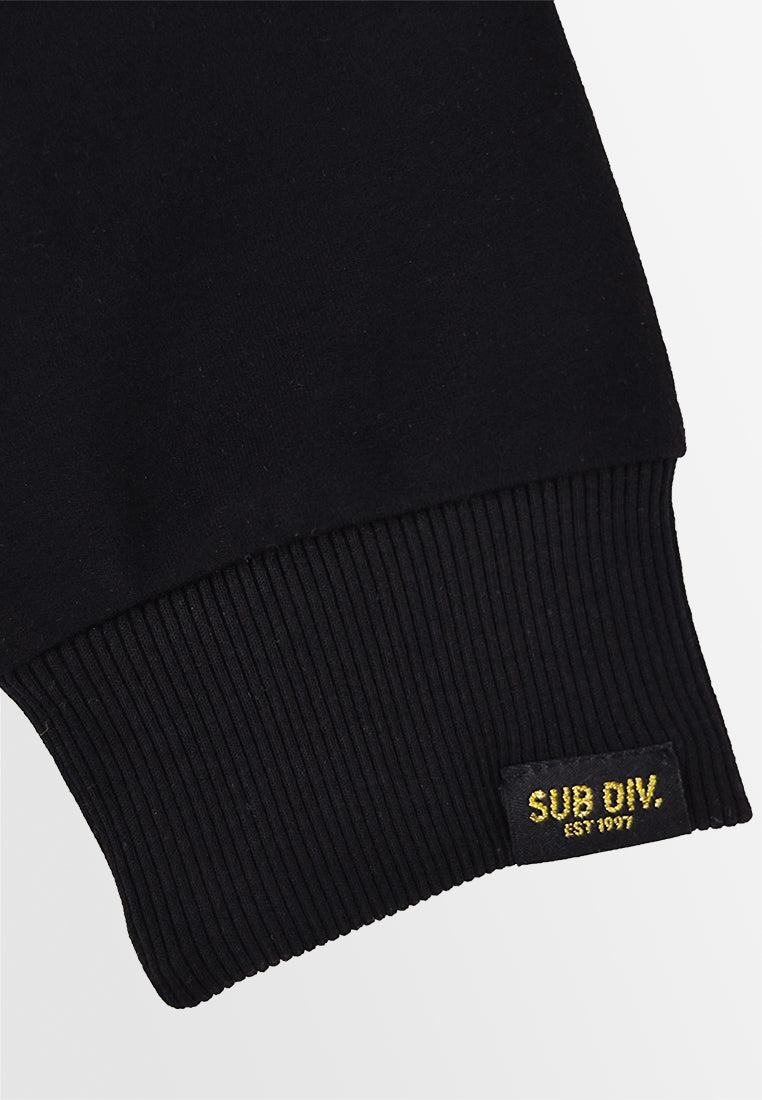 Women Long-Sleeve Sweatshirt - Black - 310005