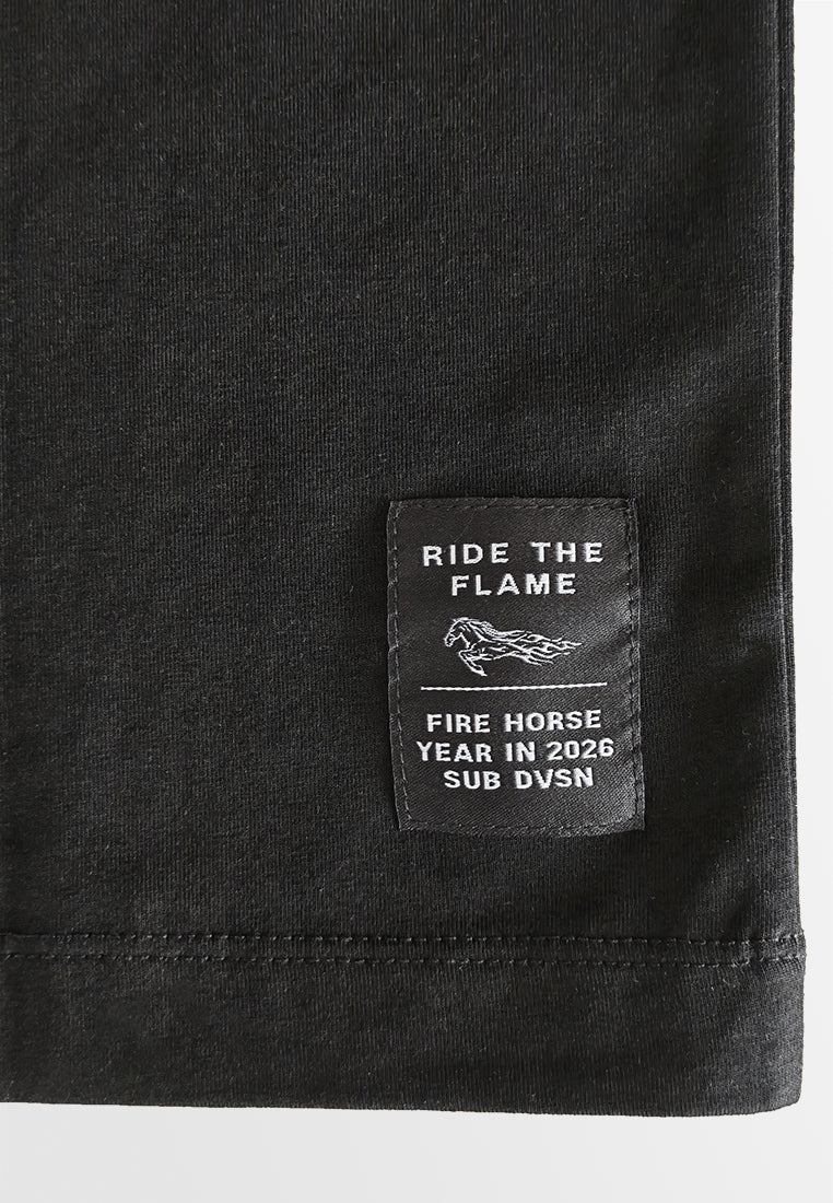 Men Short-Sleeve Graphic Tee - Black - 510359