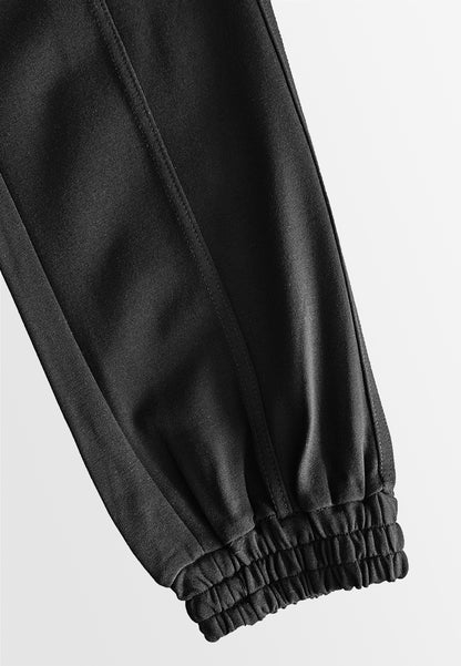 Men Long Jogger - Black - 410182