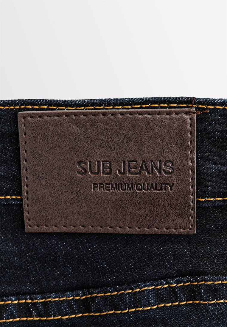 Men Skinny Fit Long Jeans - Dark Blue - 510009