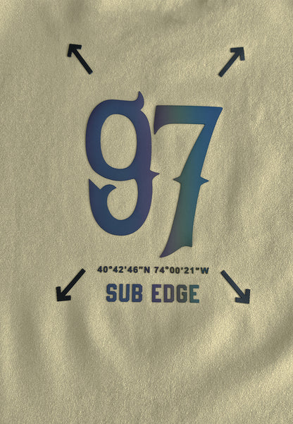 Men Oversized T-Shirt Short Sleeve - Khaki - 610358