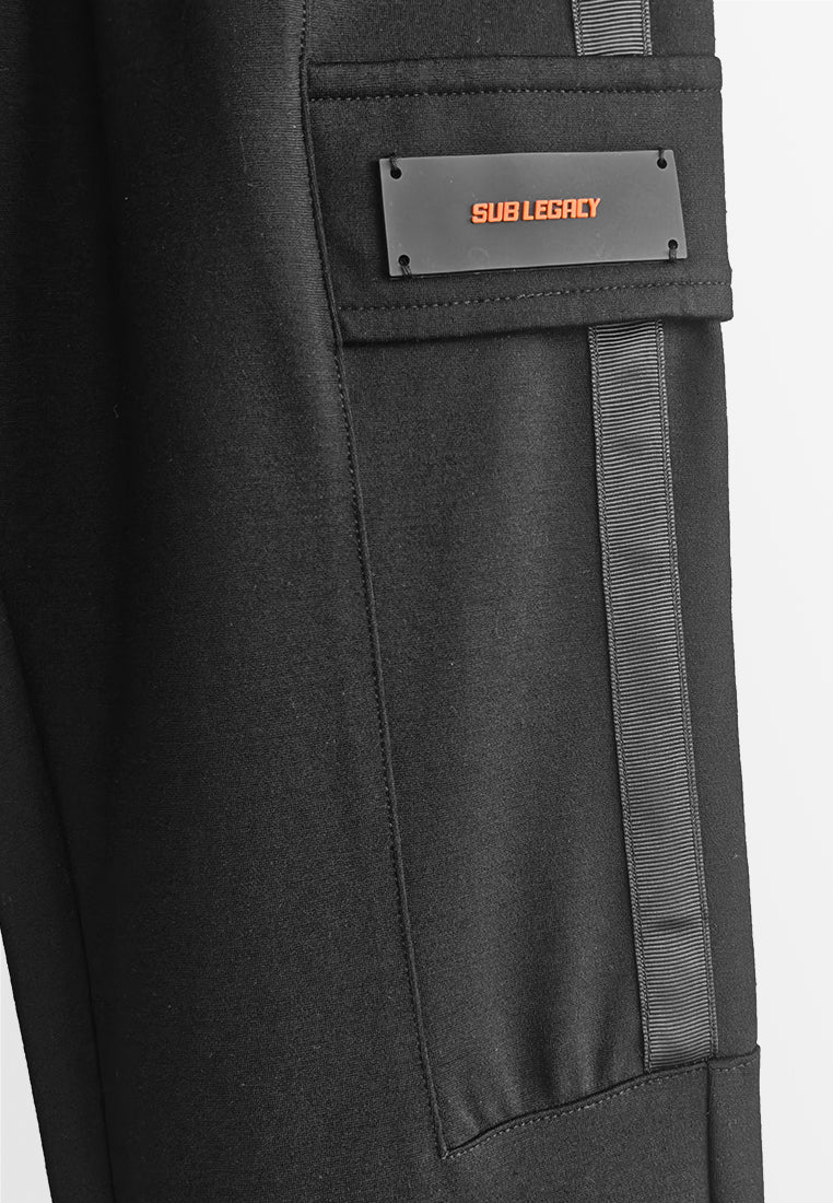 Men Long Jogger - Black - 510244