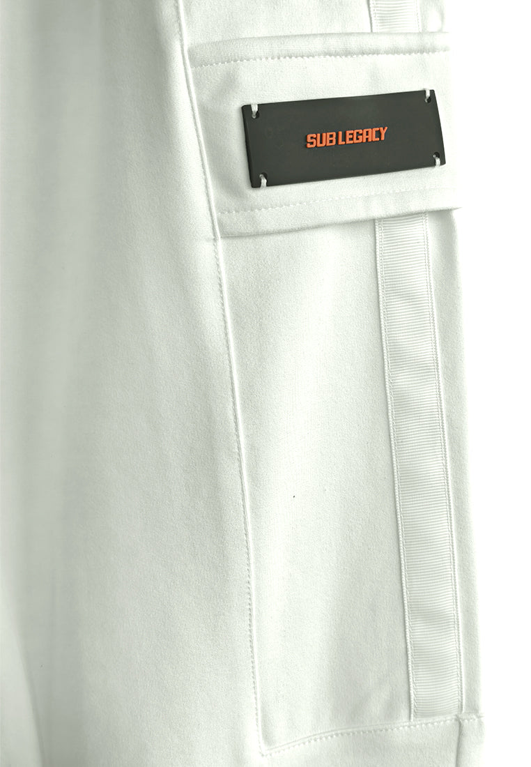 Men Long Jogger - White - 510243