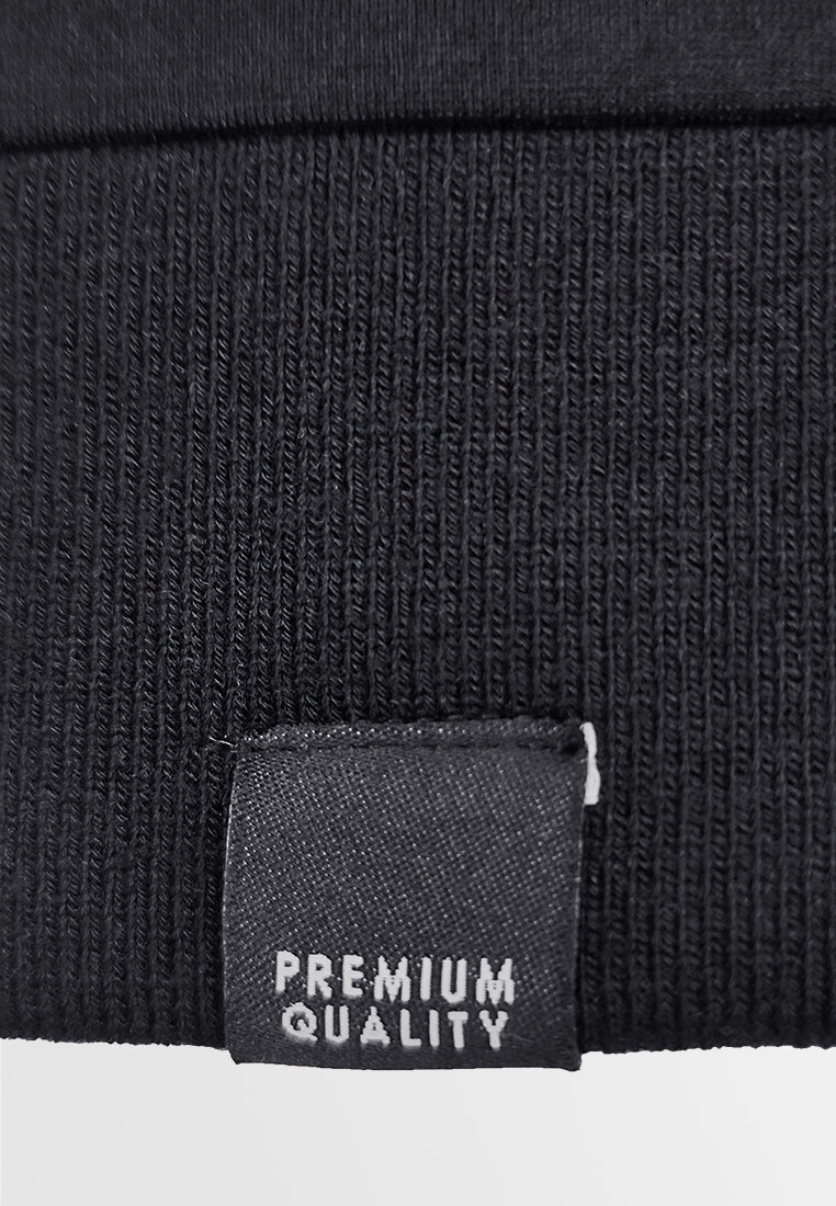 Men Short-Sleeve Sweatshirt - Black - M3M880