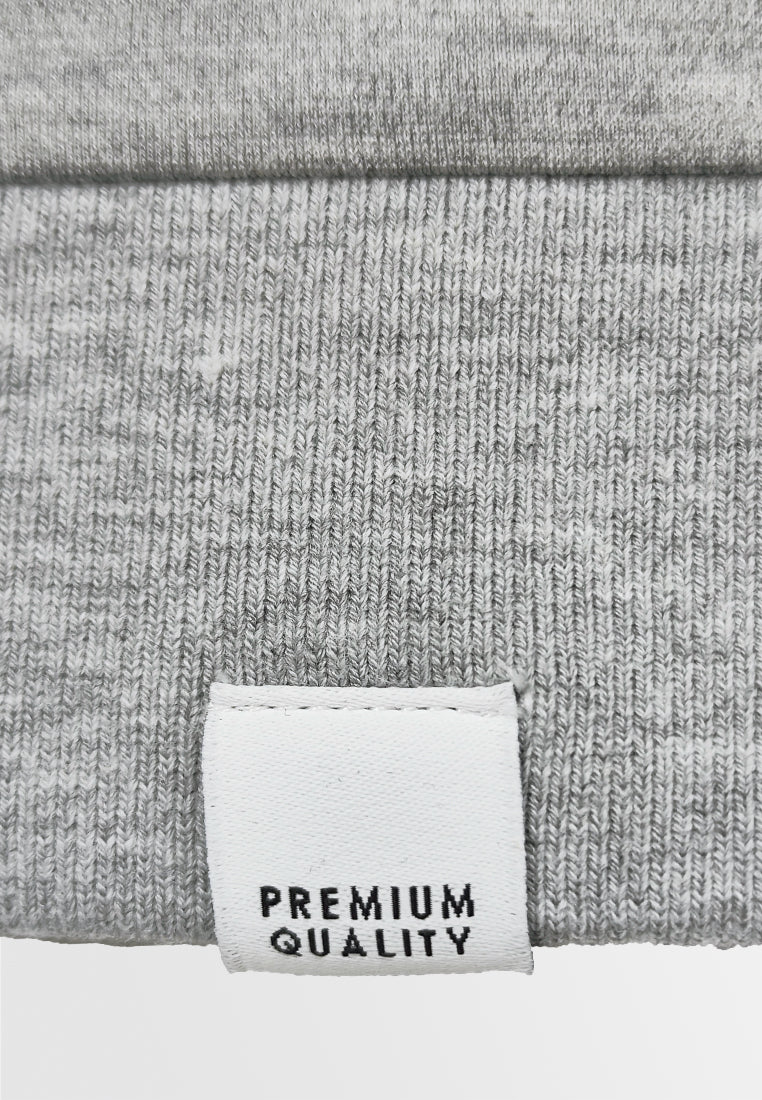 Men Short-Sleeve Sweatshirt - Grey - M3M881
