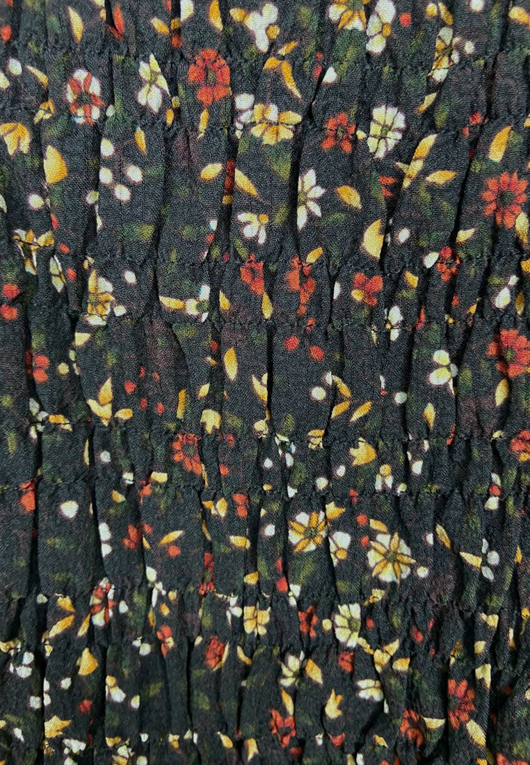 [Online Exclusive] Women Sleeveless Woven Blouse - Black - 410429