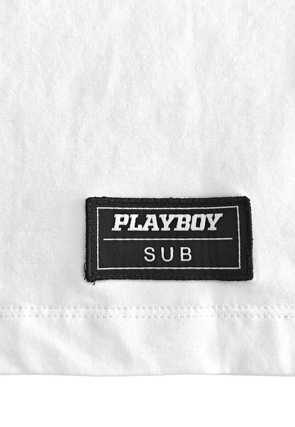 Playboy x SUB Men Short-Sleeve Graphic Tee - White - 610290