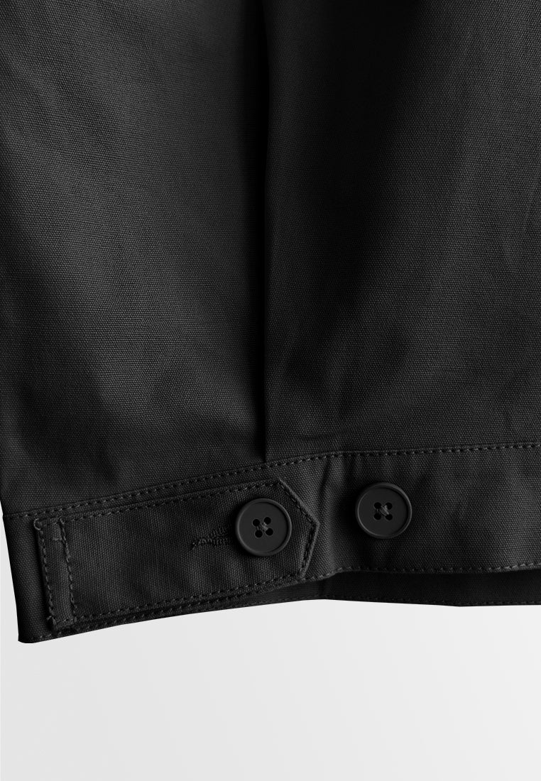 Men Oversized Bomber Jacket - Black - 510238