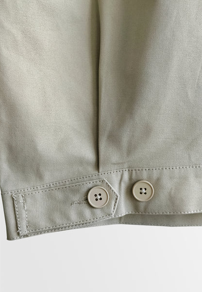 Men Oversized Bomber Jacket - Khaki - 510237