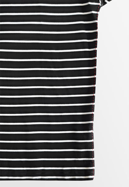 Men Oversized T-Shirt Short Sleeve - Black - 610349