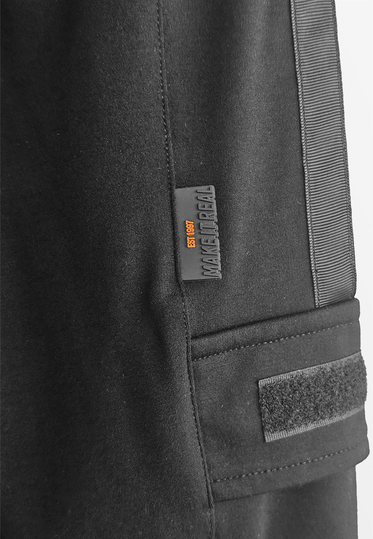 Men Long Jogger - Black - 510244