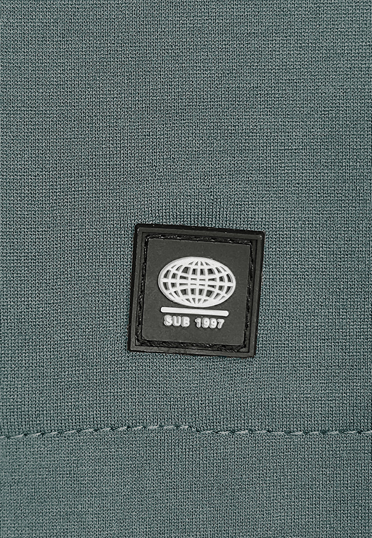 Men Short-Sleeve Fashion Tee - Dark Grey - F3M976