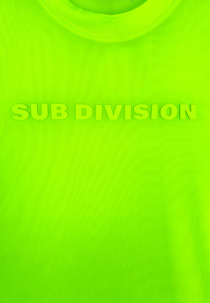 Women Oversized Sheer Mesh Fashion Tee - Light Green - 410270