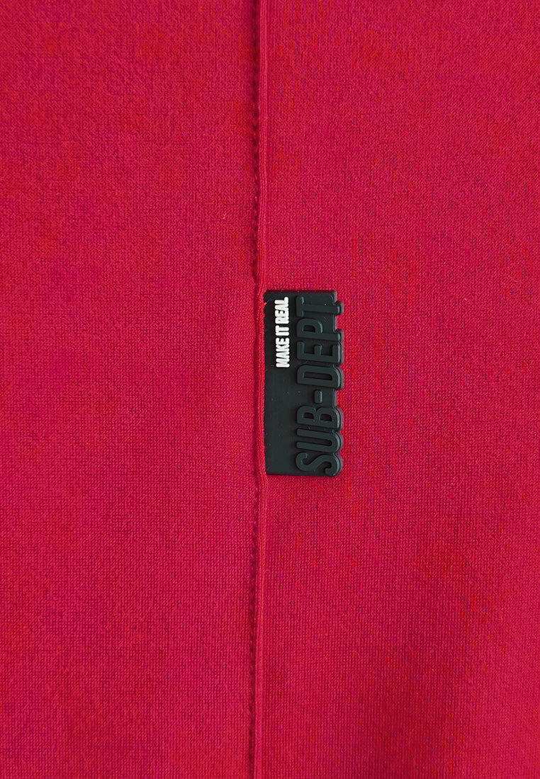 Women Short-Sleeve Fashion Tee - Red - 510270